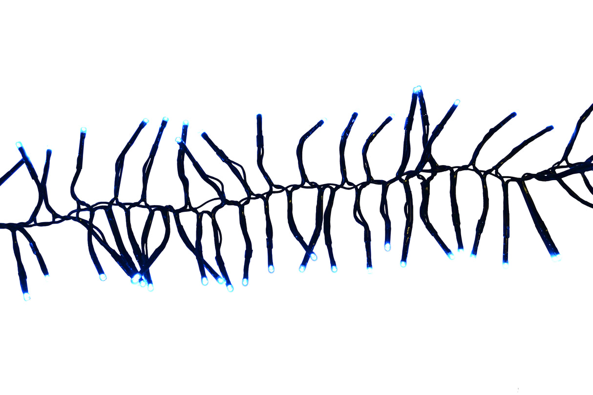 768 LED Twinkling Cluster Rice Christmas Lights on a Reel