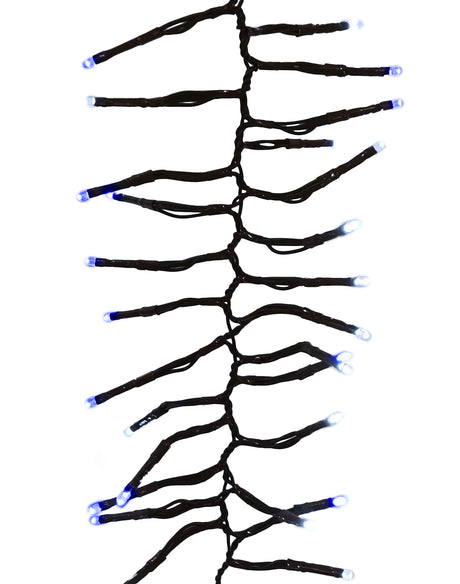 768 LED Twinkling Cluster Rice Christmas Lights on a Reel