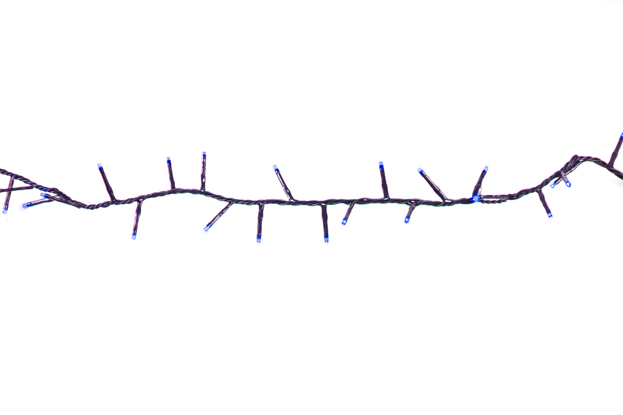 768 LED Twinkling Cluster Rice Christmas Lights on a Reel