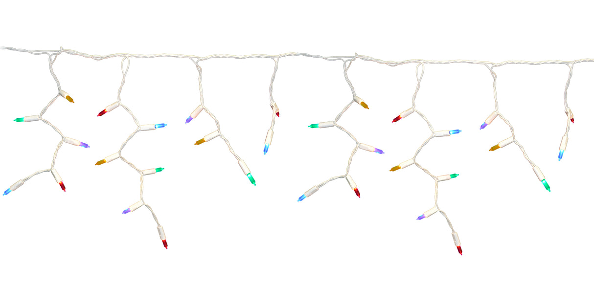 Set of 100 Extra Bright T5 LED Icicle Lights