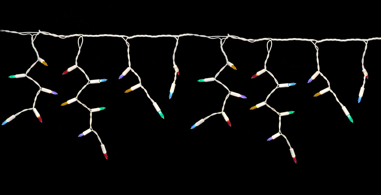 Set of 100 Extra Bright T5 LED Icicle Lights