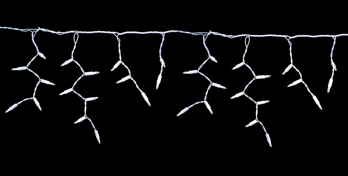 Set of 100 Extra Bright T5 LED Icicle Lights