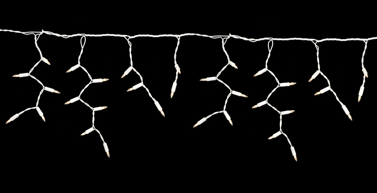 Set of 100 Extra Bright T5 LED Icicle Lights