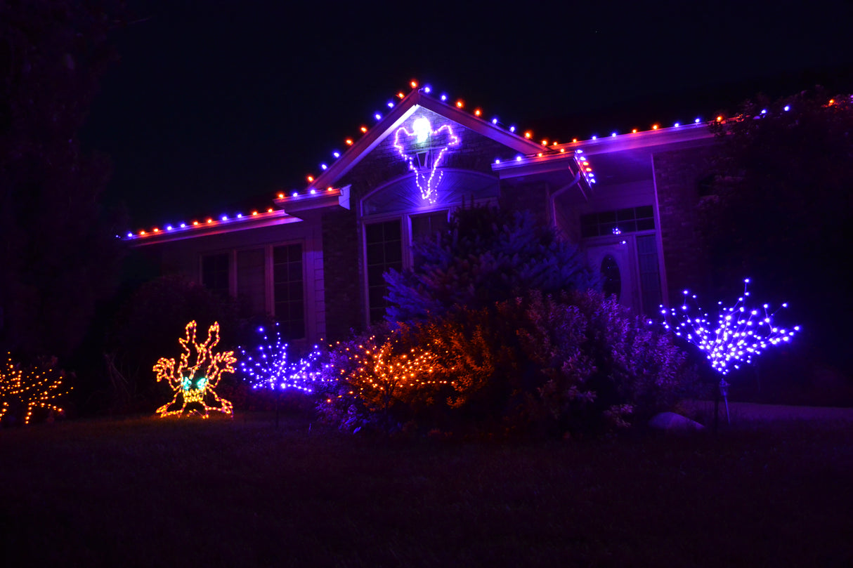 36" LED Light Burst Ground Stake