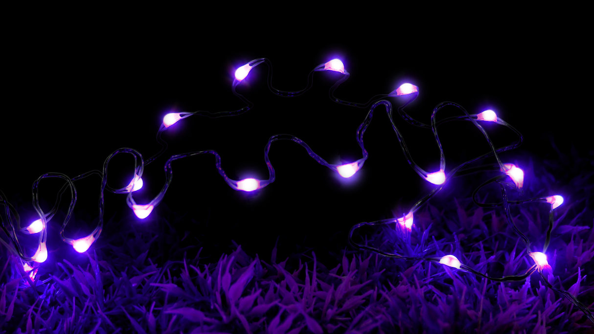 Set of 40 Battery-Operated Micro LED Starry Waterproof Lights