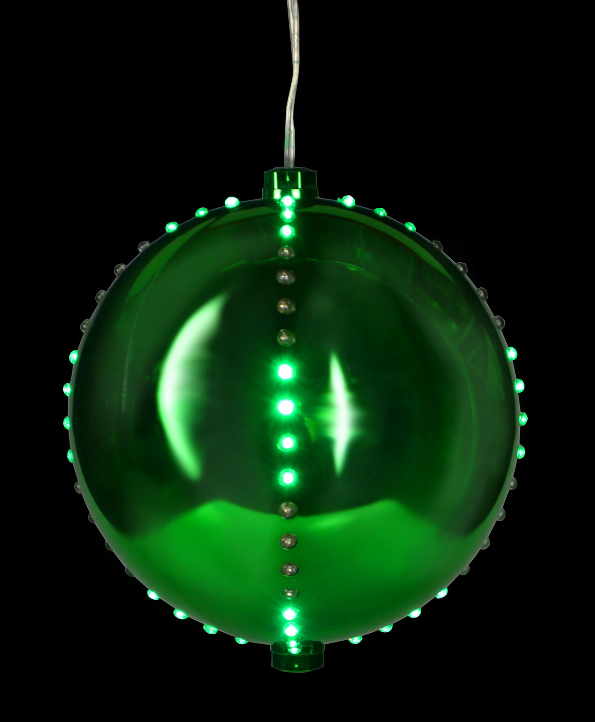 6" Round LED Snowfall Hanging Ornament Decoration