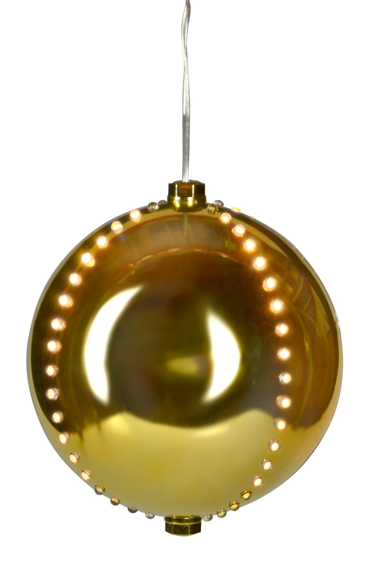 6" Round LED Snowfall Hanging Ornament Decoration