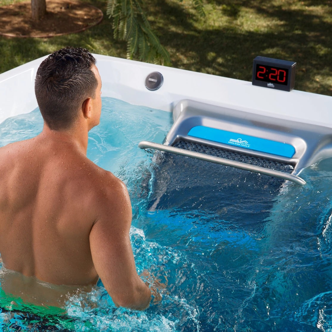 Endless Pools® Fitness System Swim Pace Display