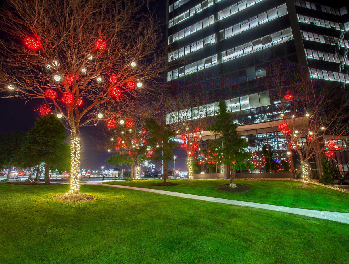 16" Twinkling LED Starburst Clusters