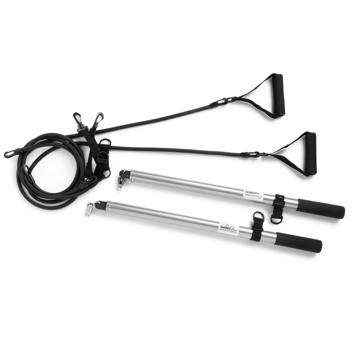 Endless Pools® Fitness System Row Bar Kit with Resistance Gear