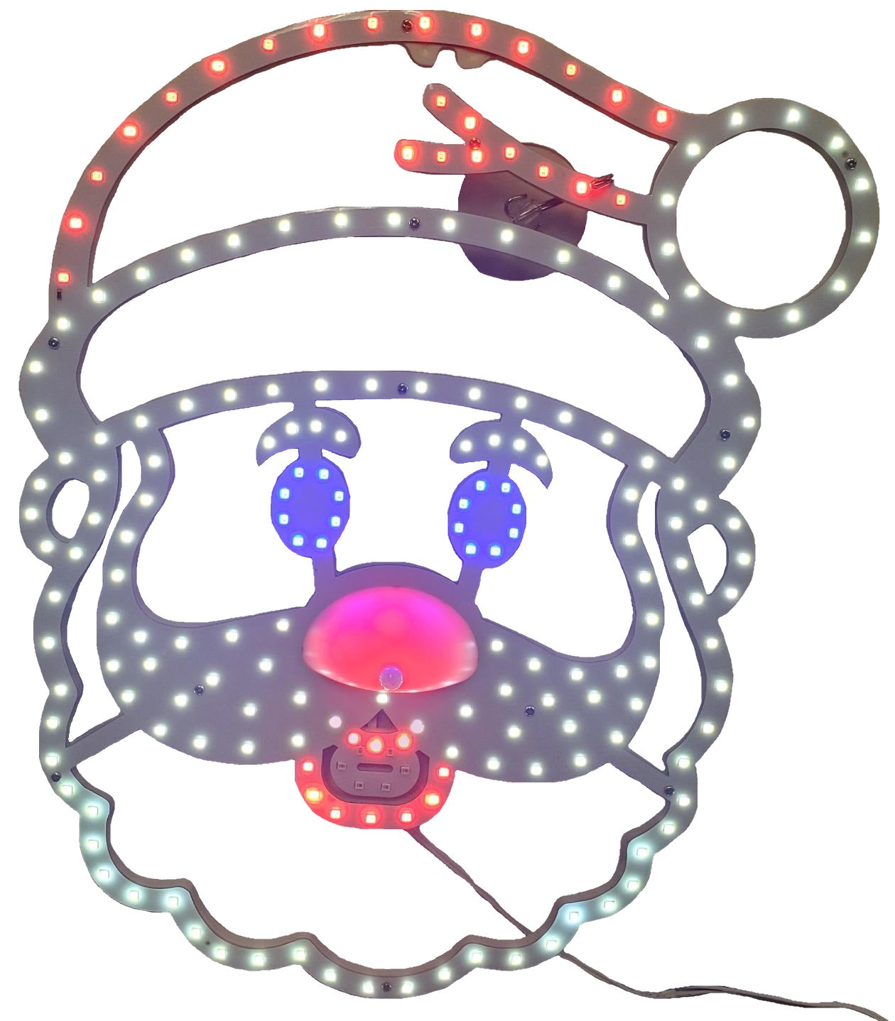 LED singing Santa decoration.