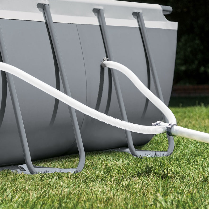 Intex 18' x 9' x 52" Ultra XTR™ Rectangular Frame Pool Set with Sand Filter Pump