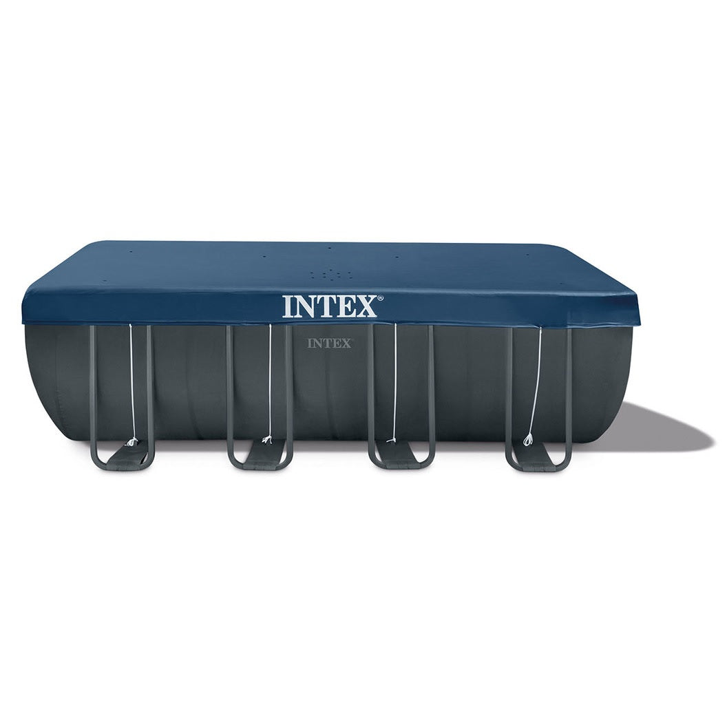 Intex 18' x 9' x 52" Ultra XTR™ Rectangular Frame Pool Set with Sand Filter Pump