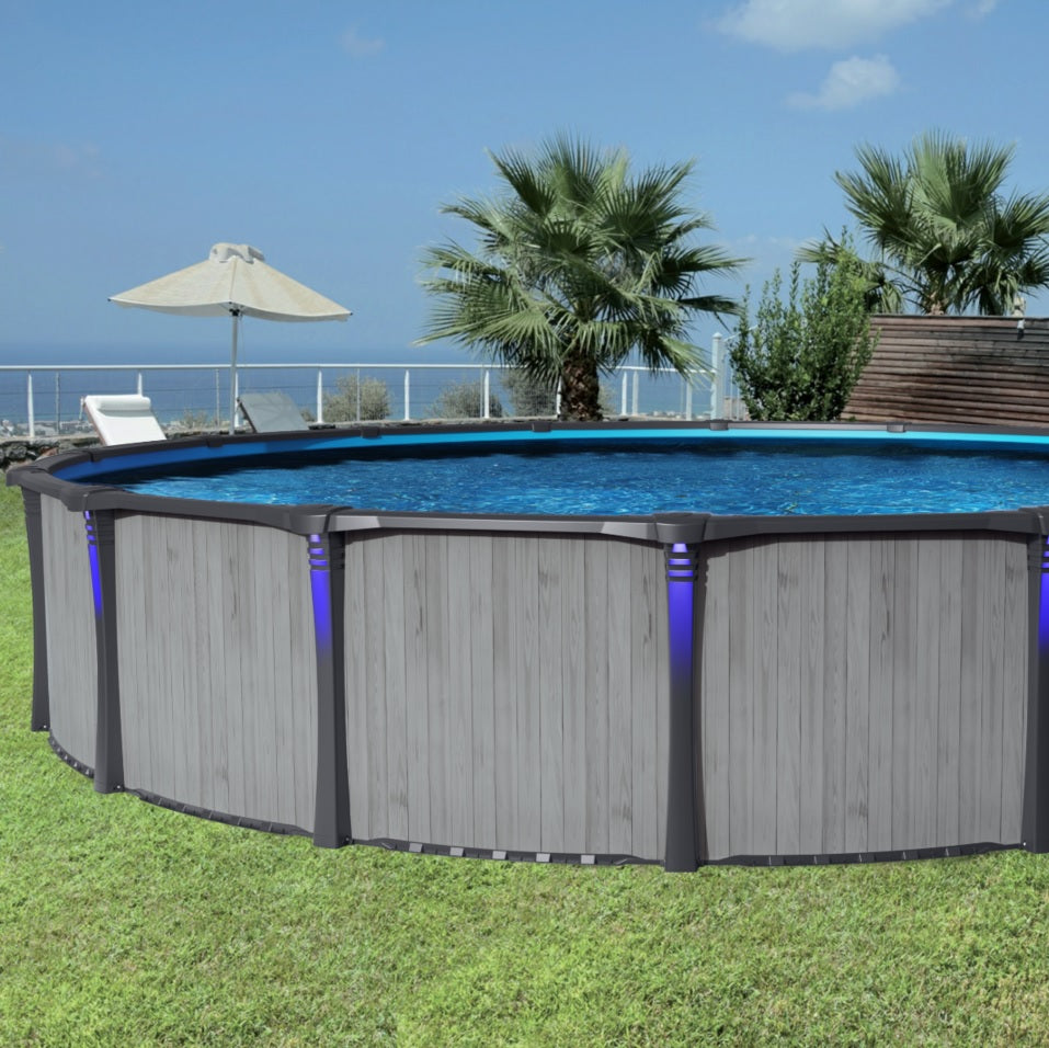 Carvin® Gold Series White Wood 52" Above Ground Swimming Pool