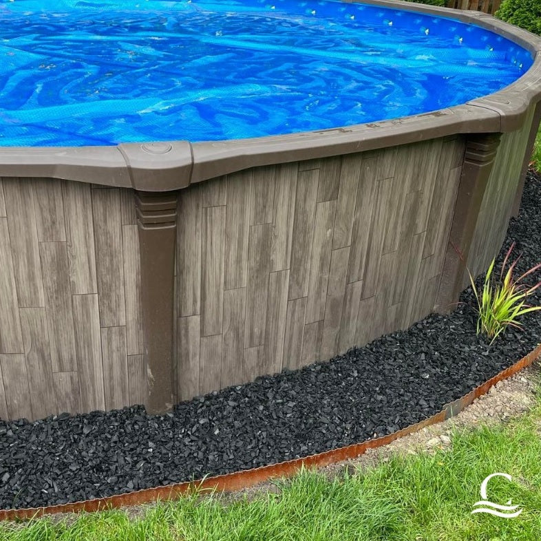 CARVIN® Woodstock 52" Round Resin Above Ground Swimming Pool