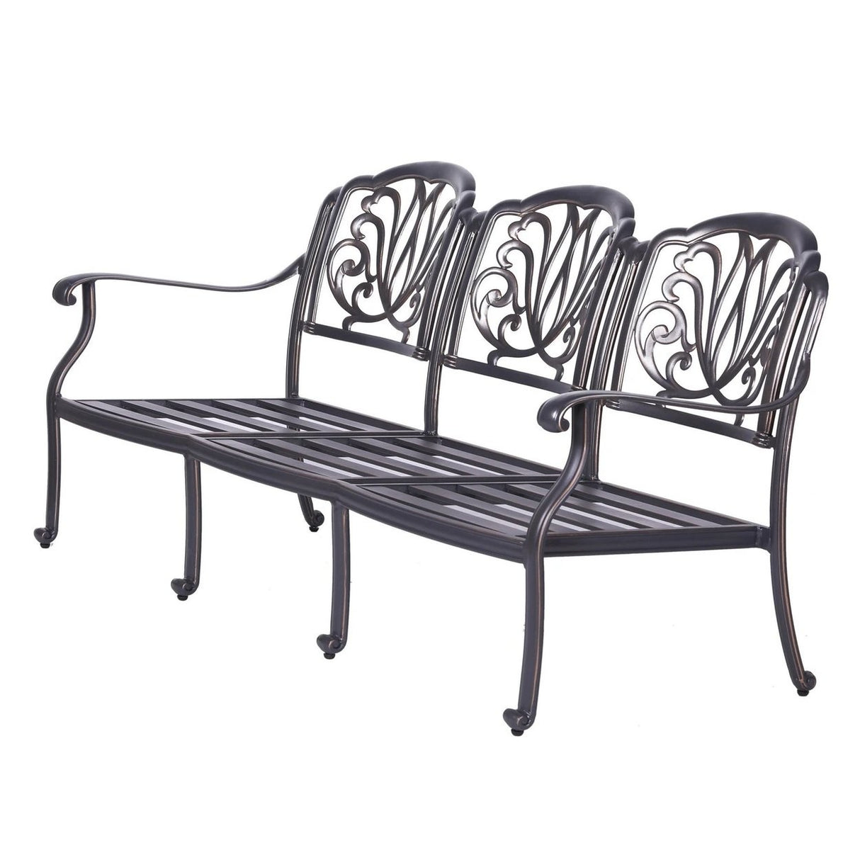 Shoreline Cast Aluminum Cushioned Patio Groupings