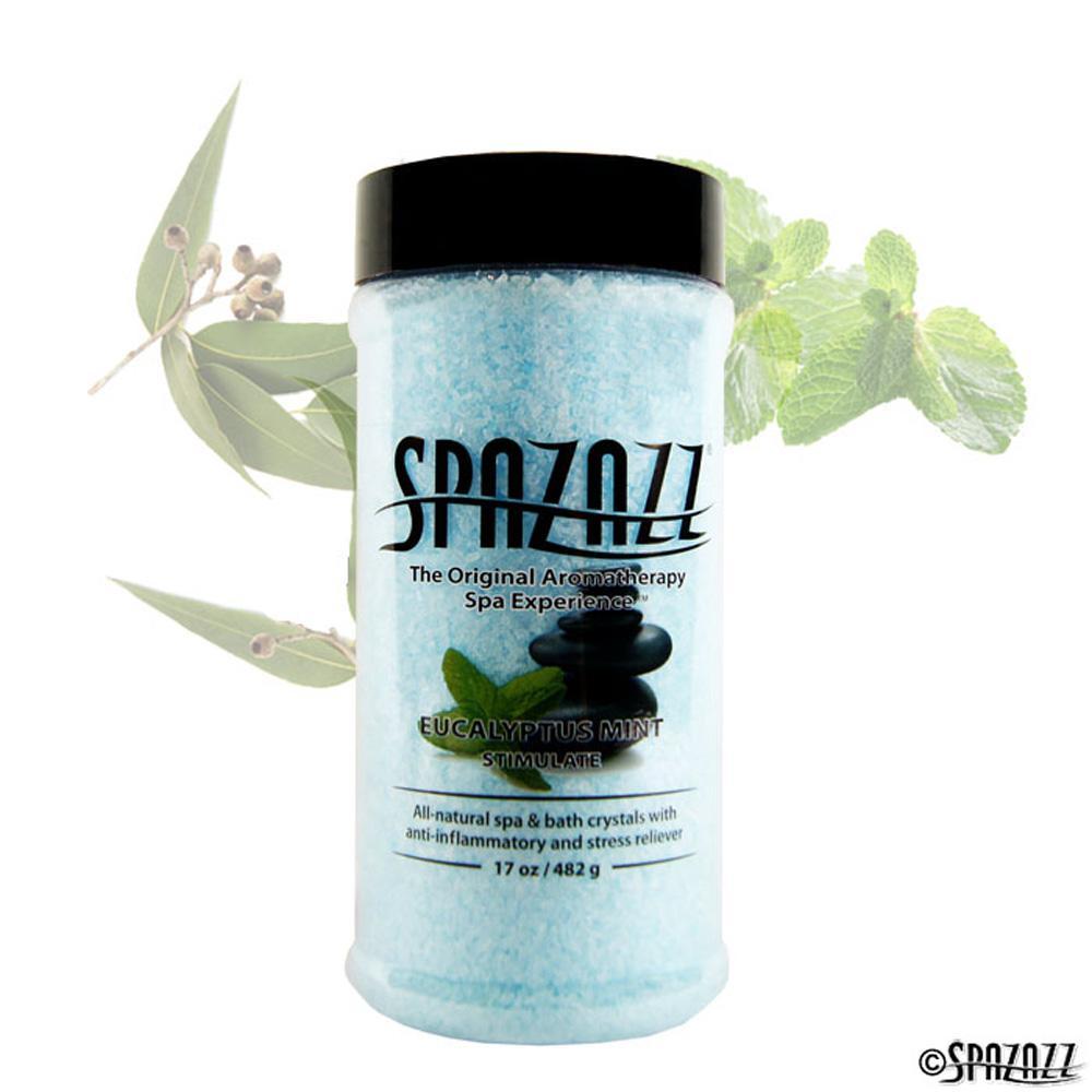 Spazazz Botanical Eucalyptus Mint Crystals - Stimulate
