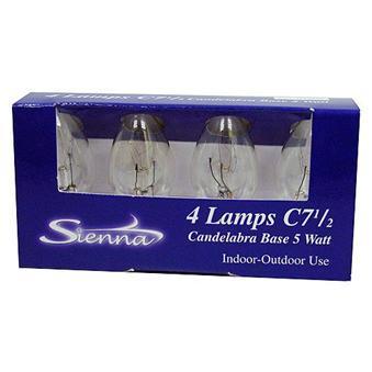 Replacement C7 Transparent Bulbs