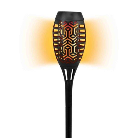 Zen Garden Solar Flicker Flame Pathway Lantern