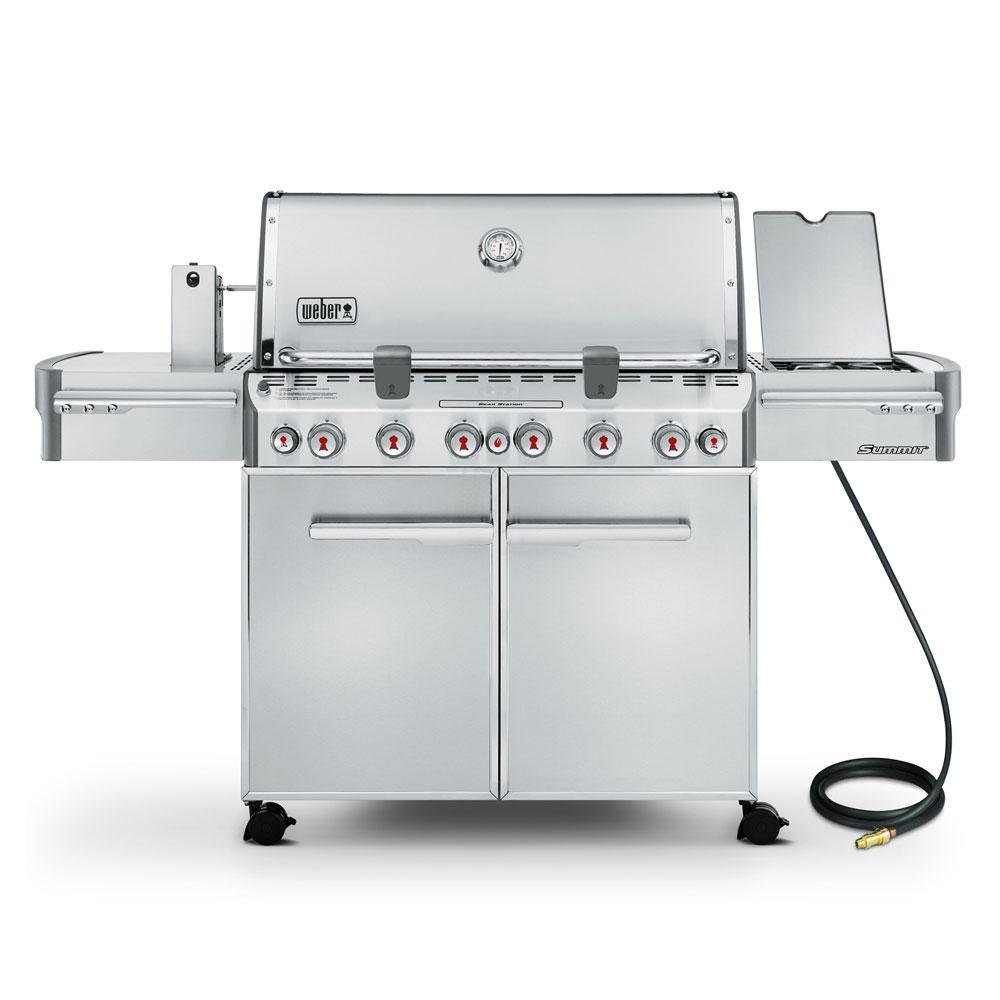Weber Summit® S-670 Stainless Steel LP Grill