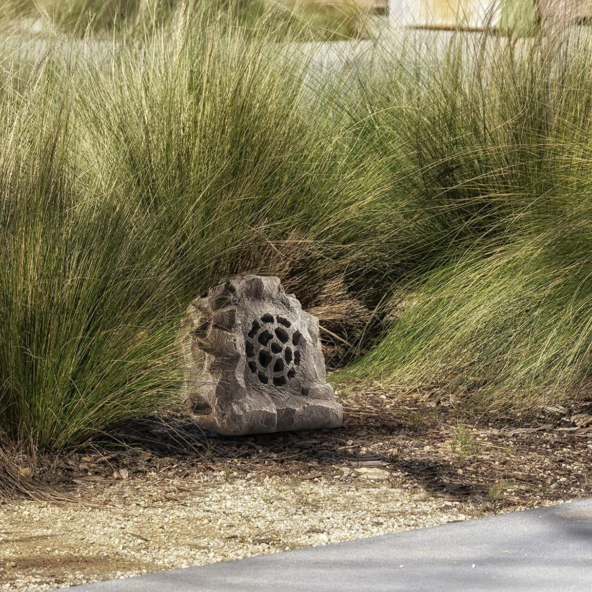 Solar Powered Bluetooth Enabled Waterproof Rock Speaker