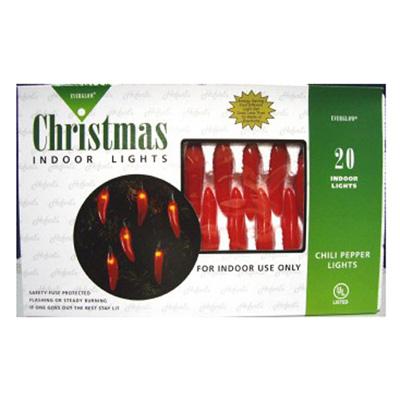 Christmas - Chili Pepper Indoor Light String