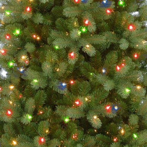 Christmas - Colorado Fir 7.5' Slim PowerConnect Pre-Lit Artificial Christmas Tree