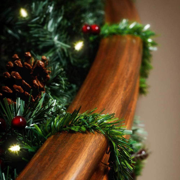 Decorative Noble Pine Garland Twist Ties by Haute Decor