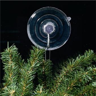 Christmas - Suction Cups With Hook