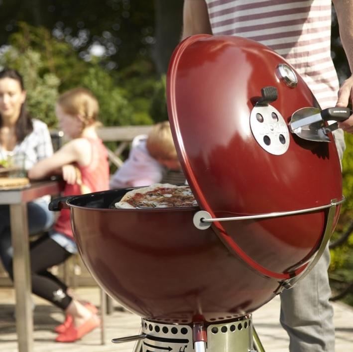 Weber Original Kettle 22" Premium Crimson Charcoal Grill
