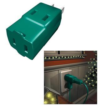 Stanley 3-Outlet Polarized Cube Tap