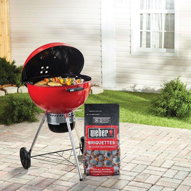 Weber Original Kettle 22" Premium Crimson Charcoal Grill
