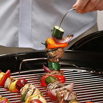 Outdoor Living - Mr. Bar-B-Q 2 Piece Flexible Grilling Skewers