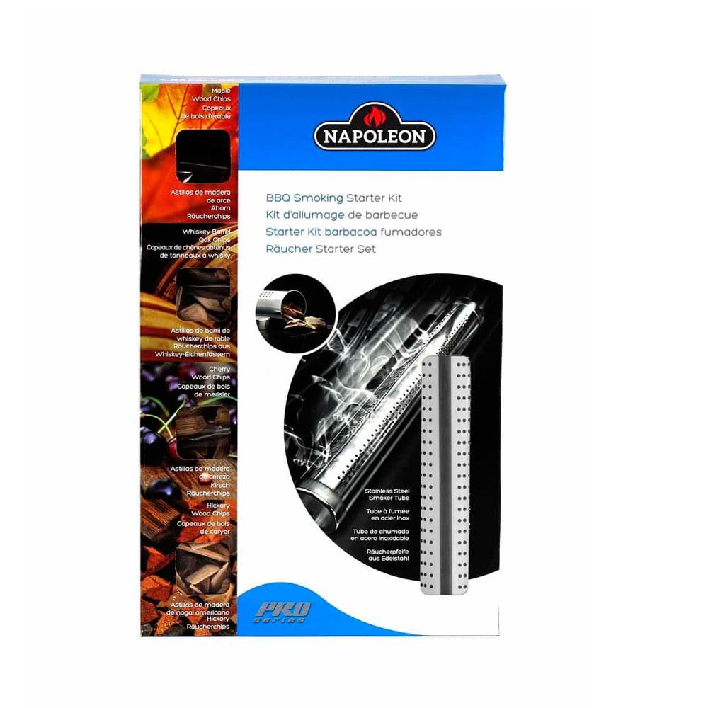 Outdoor Living - Napoleon Stainless Steel BBQ Smoker Starter Kit