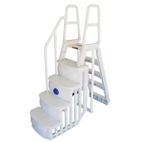 Pools - Main Access Smart Choice Ladder And 24" Smart Step System