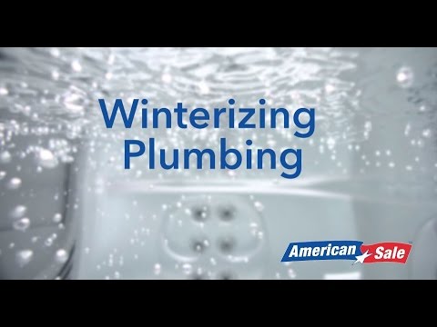 How to Winterize Your Hot Tub- Step 4- Winterizing the Plumbing