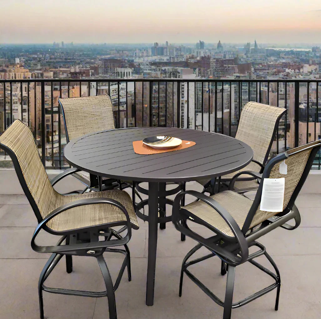 Bar Height Patio Furniture | Outdoor Bar Sets & Stools