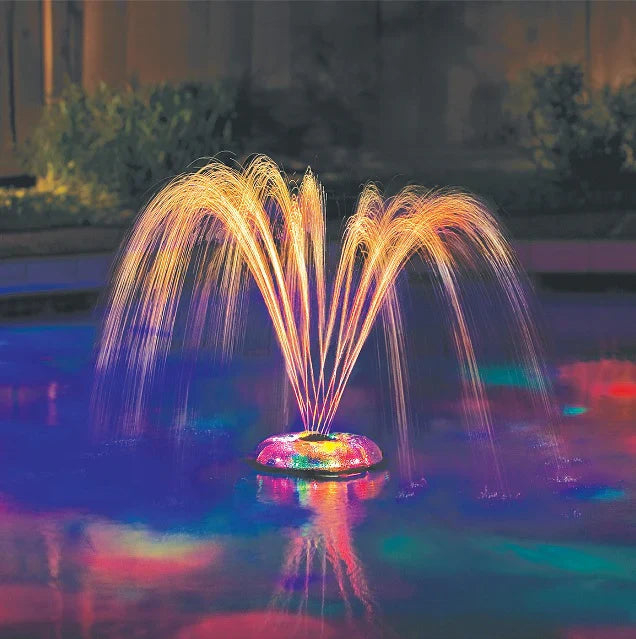 Pool Fountains & Lights