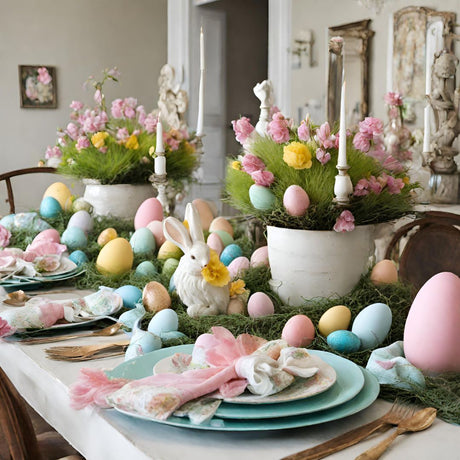 Easter Eggs in Grass
