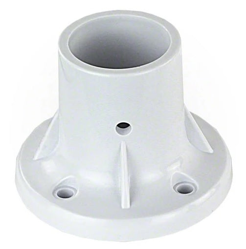 White plastic ladder flange.