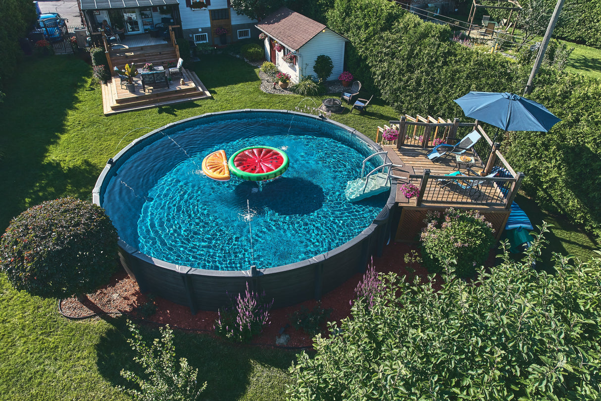 CARVIN® Diamond Series Downtown 54" Above Ground Swimming Pool
