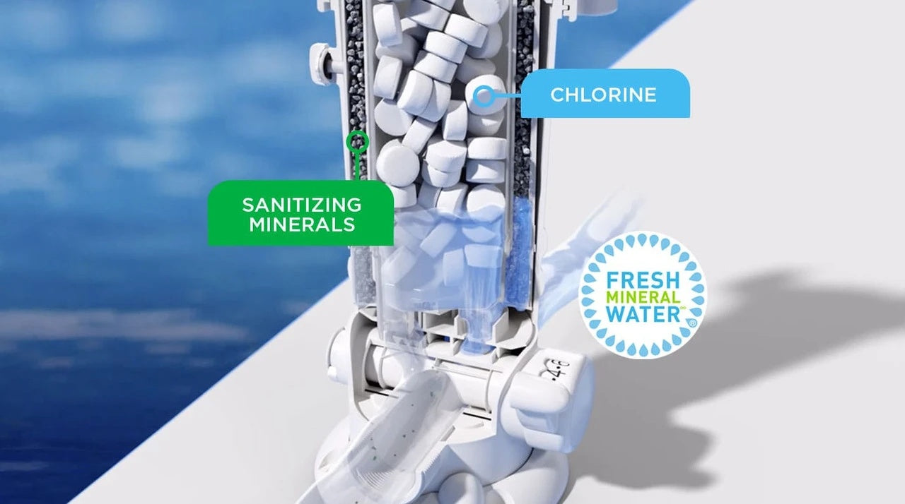 FROG Leap Twin Sanitizing Mineral System | Chlorine for Large