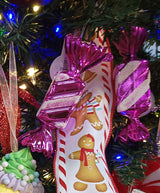 Set of 2 Shatterproof Candy Ornaments