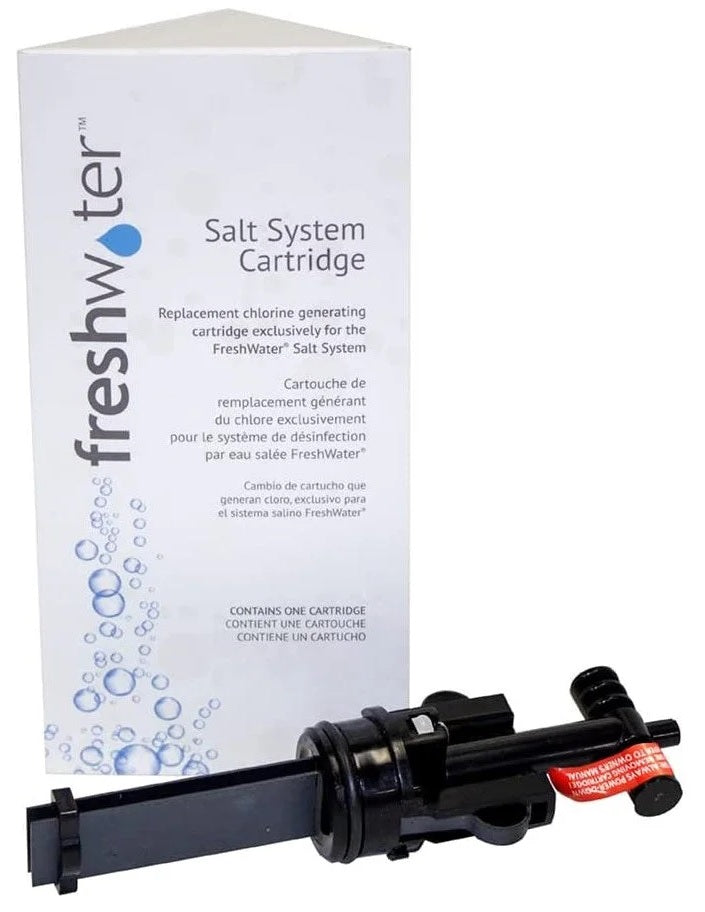 Replacement chlorine generating cartridge exclusively for the FreshWater Salt System