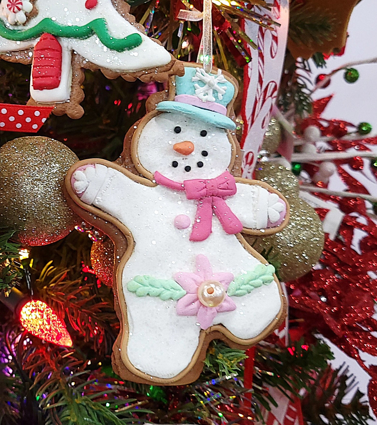 5" Clay Dough Holiday Cookie Ornament