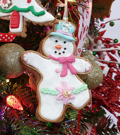 5" Clay Dough Holiday Cookie Ornament