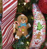 5" Decorated Gingerbread Christmas Ornament