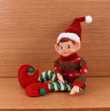 11" Traditional Christmas Elf Ornament