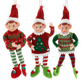 11" Traditional Christmas Elf Ornament