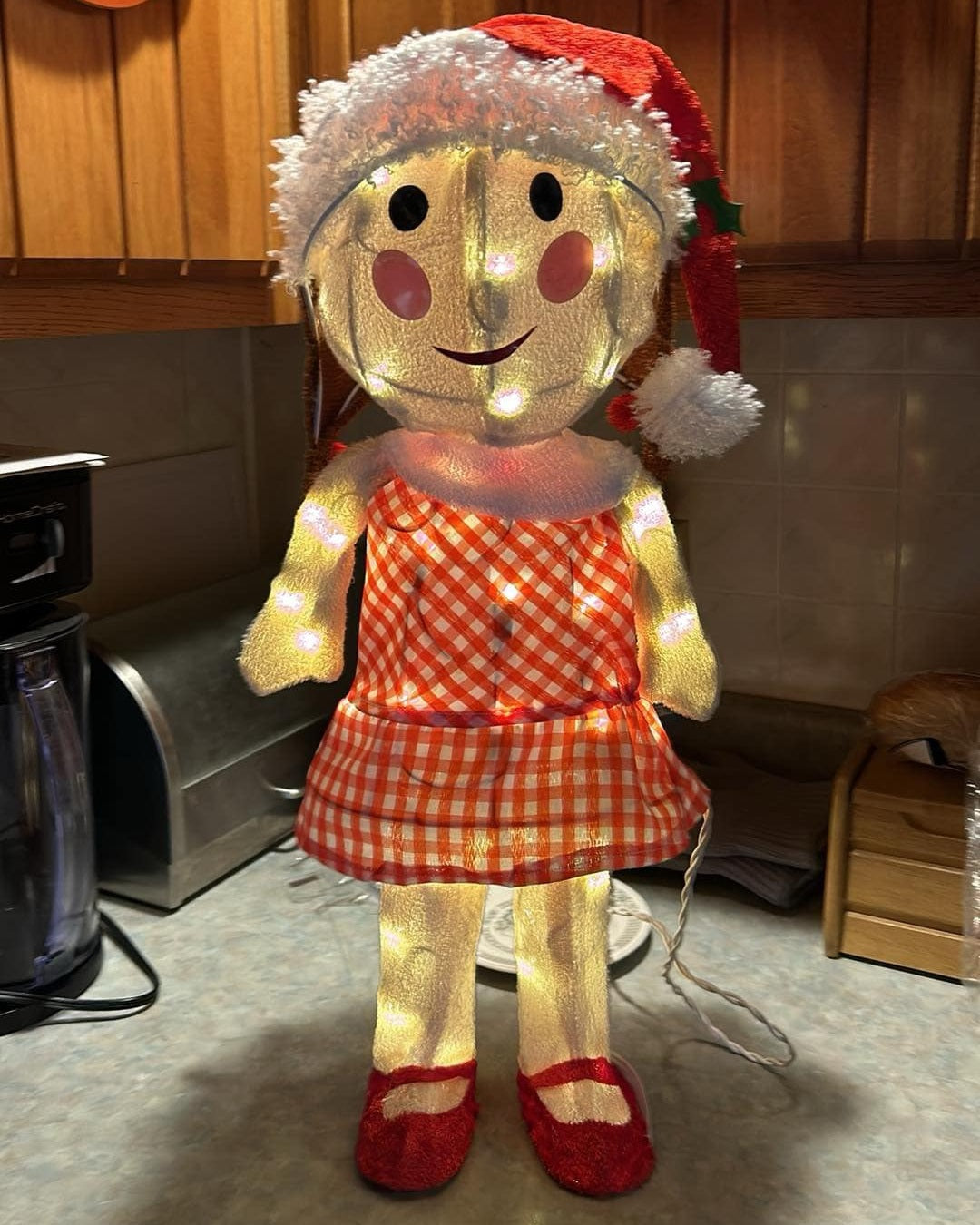 24" Misfit Sally Tinsel Outdoor Decoration from Rudolph the Red-Nosed Reindeer